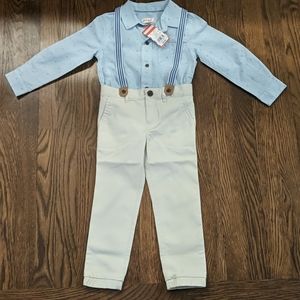 Cat & Jack suspender set